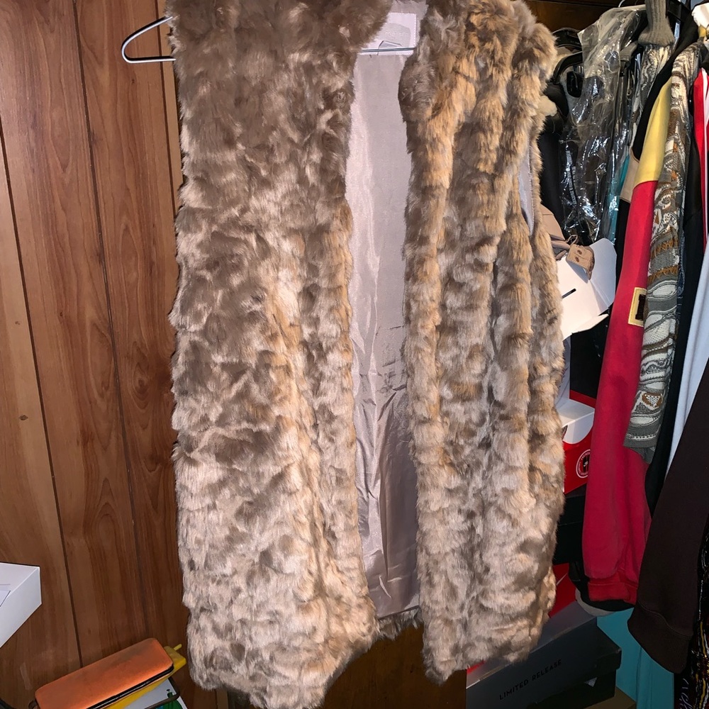 Fux fur cozy vest